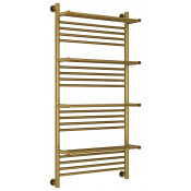 Водяной полотенцесушитель Сунержа Богема с 4 полками+ 05-0224-1260 120х60 состаренная бронза