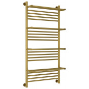 Водяной полотенцесушитель Сунержа Богема с 4 полками+ 051-0224-1260 120х60 состаренная латунь