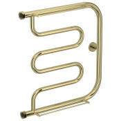 Водяной полотенцесушитель Сунержа Лира 2 полки 020-0012-5050 50х50 шампань