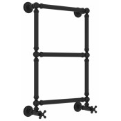 Водяной полотенцесушитель Сунержа Ренессанс 1304 31-0280-6640 66х40 черный матовый