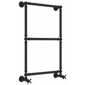 Водяной полотенцесушитель Сунержа Ренессанс 1304 31-0280-8650 86х50 черный матовый