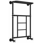 Водяной полотенцесушитель Сунержа Ренессанс 1452 31-0282-8650 86х50 черный матовый