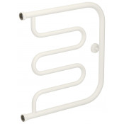 Водяной полотенцесушитель Сунержа Лира 30-0011-5050 50х50 матовый белый