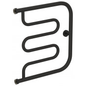 Водяной полотенцесушитель Сунержа Лира 15-0011-5050 50х50 тёмный титан муар