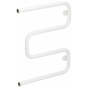 Водяной полотенцесушитель Сунержа Ш-образный 30-0014-6050 60х50 белый матовый