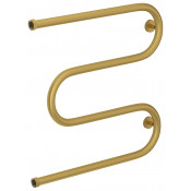 Водяной полотенцесушитель Сунержа М-образный+ 032-4007-6060 60х60 матовое золото