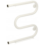 Водяной полотенцесушитель Сунержа М-образный 2 полки 30-0008-5050 50х50 матовый белый