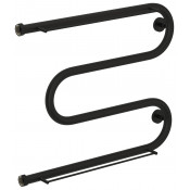 Водяной полотенцесушитель Сунержа М-образный 2 полки 31-0008-5065 50х65 матовый чёрный