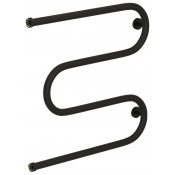 Водяной полотенцесушитель Сунержа М-образный 15-0007-6060 60х60 тёмный титан муар