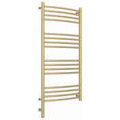 Электрический полотенцесушитель Сунержа Богема 3.0 выгнутая 022-5802-1050 100х50 L шампань матовая