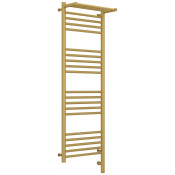 Электрический полотенцесушитель Сунержа Богема с полкой 3.0 032-5807-1240 120х40 R золото матовое