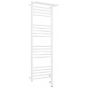 Электрический полотенцесушитель Сунержа Богема с полкой 3.0 30-5807-1240 120х40 R белый матовый