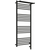 Электрический полотенцесушитель Сунержа Богема с полкой 3.0 31-5807-1250 120х50 R черный матовый