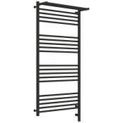 Электрический полотенцесушитель Сунержа Богема с полкой 3.0 15-5807-1260 120х60 R темный титан муар