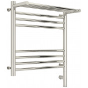 Электрический полотенцесушитель Сунержа Богема с полкой 3.0 00-5807-5050 50х50 R хром