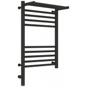 Электрический полотенцесушитель Сунержа Богема с полкой 3.0 15-5806-6040 60х40 L темный титан муар