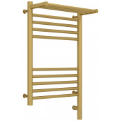 Электрический полотенцесушитель Сунержа Богема с полкой 3.0 032-5807-6040 60х40 R золото матовое