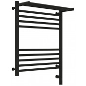 Электрический полотенцесушитель Сунержа Богема с полкой 3.0 31-5807-6050 60х50 R черный матовый