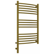 Электрический полотенцесушитель Сунержа Богема 3.0 выгнутая 05-5802-8050 80х50 L бронза состаренная