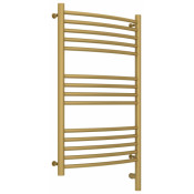 Электрический полотенцесушитель Сунержа Богема 3.0 выгнутая 032-5803-8050 80х50 R золото матовое