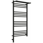 Электрический полотенцесушитель Сунержа Богема с полкой 3.0 31-5806-1050 100х50 L черный матовый