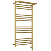 Электрический полотенцесушитель Сунержа Богема с полкой 3.0 051-5807-1050 100х50 R латунь состаренная