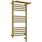 Электрический полотенцесушитель Сунержа Богема с полкой 3.0 05-5807-8040 80х40 R бронза состаренная