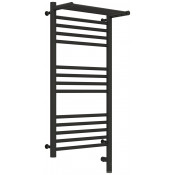 Электрический полотенцесушитель Сунержа Богема с полкой 3.0 15-5807-8040 80х40 R темный титан муар