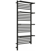 Электрический полотенцесушитель Сунержа Богема с 4 полками 3.0 31-5808-1250 120х50 L черный матовый