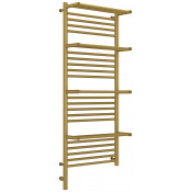 Электрический полотенцесушитель Сунержа Богема с 4 полками 3.0 051-5808-1250 120х50 L латунь состаренная