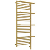 Электрический полотенцесушитель Сунержа Богема с 4 полками 3.0 032-5809-1250 120х50 R золото матовое