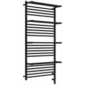 Электрический полотенцесушитель Сунержа Богема с 4 полками 3.0 15-5809-1260 120х60 R темный титан муар