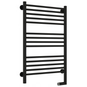 Электрический полотенцесушитель Сунержа Богема 2.0 прямая 31-5205-8050 80х50 R черный матовый