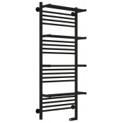 Электрический полотенцесушитель Сунержа Богема+ с 4 полками 2.0 31-5209-1250 120х50 R черный матовый