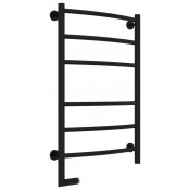 Электрический полотенцесушитель Сунержа Галант 2.0 31-5200-8050 80х50 L черный матовый