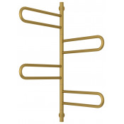 Электрический полотенцесушитель Сунержа Парео 4.0-4С 032-0823-0978 97.8х53.5 матовое золото