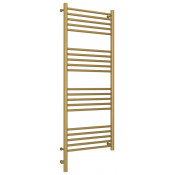 Электрический полотенцесушитель Сунержа Богема 3.0 прямая 032-5804-1250 120х50 МЭМ левый матовое золото