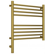 Электрический полотенцесушитель Сунержа Богема 3.0 прямая 051-5804-5050 50х50 МЭМ левый состаренная латунь