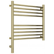 Электрический полотенцесушитель Сунержа Богема 3.0 прямая 020-5804-5050 50х50 МЭМ левый шампань