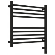 Электрический полотенцесушитель Сунержа Богема 3.0 прямая 31-5805-5050 50х50 МЭМ правый матовый чёрный