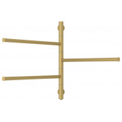 Электрический полотенцесушитель Сунержа Триада 032-0822-0540 54х58.5 матовое золото