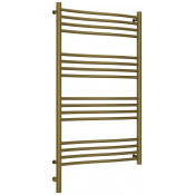 Электрический полотенцесушитель Сунержа Флюид 3.0 05-5820-1060 100х60 L бронза состаренная