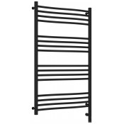 Электрический полотенцесушитель Сунержа Флюид 3.0 31-5821-1060 100х60 R черный матовый