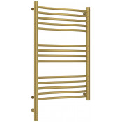 Электрический полотенцесушитель Сунержа Флюид 3.0 051-5820-8050 80х50 L латунь состаренная