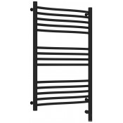 Электрический полотенцесушитель Сунержа Флюид 3.0 31-5821-8050 80х50 R черный матовый