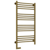 Электрический полотенцесушитель Сунержа Флюид 2.0 05-5220-1050 100х50 L бронза состаренная