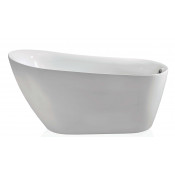 Акриловая ванна Aquatek Лагуна 170x78 см AQ-K133778WT, отдельностоящая