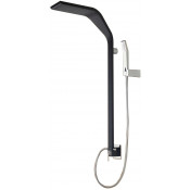 Душевая система Webert Wolo WO660302 Черный матовый/глянцевый хром