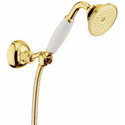 Душевой гарнитур Webert Ottocento AC0704010, золото/белый