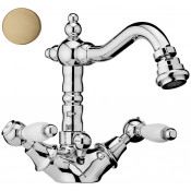 Смеситель для биде Webert Dorian DO710402065 с донным клапаном 1 1/4", бронза